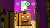 FNF Character Test x Gameplay VS Minecraft Animation VS Annoying Orange and BF #shorts