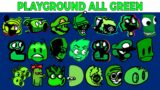 FNF Character Test | Gameplay VS My Playground | ALL Green Test #3