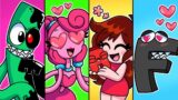 20 Friday Night Funkin & Rainbow Friends & Poppy Playtime Animation Compilation