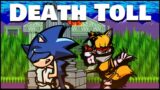Death Toll But It's Requital VS Sonic (FNF – Hypno's Lullaby x Sonic EXE)