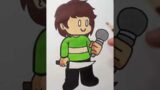 Drawing of Chara FNF Mods