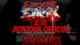 FNF – BONJOUR OFFICIAL SHOWCASE | Friday Night Funkin’ Funknecion Cube