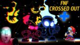 FNF CROSSED OUT+ IS INSANE !!!!! –  FNF Indie Cross HARD MOD CHART!