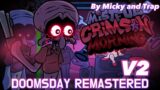FNF MCM Doomsday Remastered V2 (Mistful Crimson Morning V2 Fanmade Sprites) + Mod Download Link!!