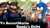 FNF | Mario Vs Sonic – Sonic's Debt | Cover Up – Vs MMNM | Mods/Hard |