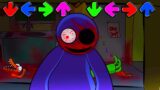 FNF NEW Corrupted Rainbow Friends:ZOMBIE Blue, Green,Red & Orange EXE in Friday Night Funkin be like
