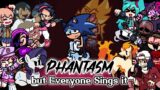 FNF Phantasm but Everyone Sings it (Without Trampoline) – Friday Night Funkin' Cover