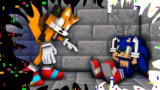 FNF Sonic.exe and Amy and Tails + Knuckles – Wheel Of Fortune – FNF Minecraft Animation