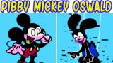 FNF Vs Glitched Legends Mickey and Oswald Weeks | Pibby x FNF Mod