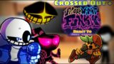 Fnf React To Indie Cross Crossed Out + || Nightmare: Cuphead Sans Bendy/Remastered