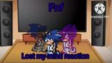 Fnf react to Lost my mind Sonic Vs Xain full week! (Gacha club)