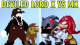 Friday Night Funkin VS Deviled SONIC.EXE Lord x vs MX (Christmas special) (FNF MOD HARD)