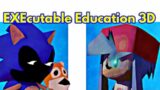 Friday Night Funkin' EXEcutable Education 3D / Sonic (FNF Mod/Hard/Demonstration)