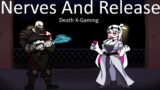 Friday Night Funkin' – Nerves And Release But It's Kratos And Nikusa (My Cover) FNF MODS