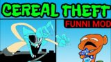 Friday Night Funkin' New VS Robinson Rumble – Cereal Theft | VS Gumball Joke Mod (Not Pibby Mod)