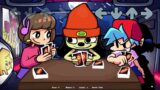 Friday Night Funkin' – Parappa , Melodii & BF are Playing UNO (Animation Mods)