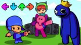 Friday Night Funkin' – Pocoyo VS Rainbow friends (Animation Mods)