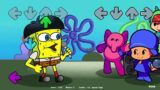 Friday Night Funkin' – Pocoyo VS SpongeBob (Animation Mods)