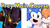 Friday Night Funkin' Sonic.EXE Prey Main Course / Sonic (FNF Mod/Hard/starved/Sonic Mix)