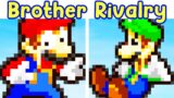 Friday Night Funkin': SuperStar Saga Mario VS Luigi [Brotherly Rivalry] FNF Mod