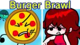 Friday Night Funkin' VS Burger Brawl | Burger Night Brawlin DEMO (FNF Mod/Hard/BF/GF) (Funny Mod)