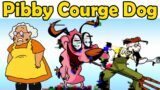 Friday Night Funkin' VS. Pibby The Courge Dog Corrupted (Come learn with Pibby x FNF Mod/Pibby)