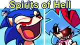 Friday Night Funkin' vs Sonic.EXE: The Spirits of Hell Round 1 | Sonic & Tails/Tails.EXE #shorts