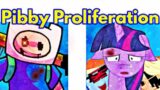 Friday Night Funkin' Vs Pibby Proliferation | Adventure Time x My Little Pony (FNF Mod/Demo)