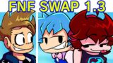 Friday Night Funkin' but BF & GF Swapped Roles | Saturday Night Swappin' 1.3 (FNF Mod/Eddsworld)