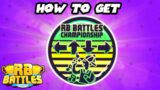 HOW TO GET the RB BATTLES BADGE on FUNKY FRIDAY!