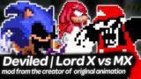 Lord X vs MX – Deviled | Original Animation Mod With Cutscenes | Friday Night Funkin'
