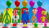 Mystery Balloon Game With Rainbow Friends CHRISTMAS – FNF Rainbow Friends Roblox #2