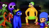 New Rainbow Friends VS Pocoyo & Pato Real Life |Friday Night Funkin Mod Song(Roblox Rainbow Friends)