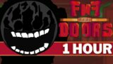 RUSHING – FNF 1 HOUR Perfect Loop (VS DOORS DEMO l Rush, Seek, Halt, Timothy Roblox DOORS 1 to 100)