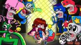 Rainbow Friends FUSION vs Sonic.EXE #2 | FNF Animation Triple Trouble Friends To Your End. Swap FNF