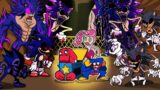 Rainbow Friends FUSION vs Sonic.EXE | FNF Animation Triple Trouble Friends To Your End. Swap FNF