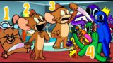 Rainbow Friends Vs Jerry (Blue, Green, Pink ,Orange, Purple, Red, Tom) | Fnf