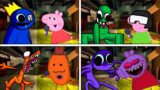 Rainbow Friends vs Peppa Pig | Pibbi Peppa | Mr. Potato (FNF Mod)