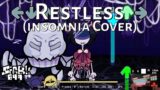(Restless) (GFC) (Insomnia Cover) (HANDCAM) Muffet Vs Frisk (FNF Hypno's Lullaby UNDERTALE Mix)