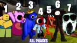 Roblox Games ALL PHASES – Friday Night Funkin' (Doors, Rainbow Friends, Piggy)