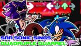 SRR Sonic sings Quadruple Quarrel – Friday Night Funkin