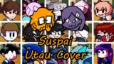Suspai but Every Turn a Different Character Sings (FNF Suspai but Everyone Sings it) – [UTAU Cover]