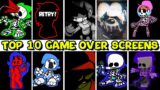 Top 10 Game Over Screens #2 – Friday Night Funkin'