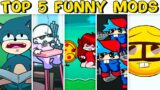 Top 5 Funny Mods in Friday Night Funkin'