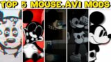 Top 5 Mouse.avi Mods #2 – Friday Night Funkin’