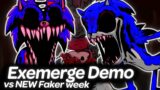 Vs NEW Faker – Exemerge DEMO Full Week | Friday Night Funkin'