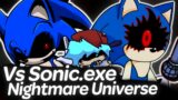 Vs Sonic.exe Nightmare Universe Beginning | Friday Night Funkin'