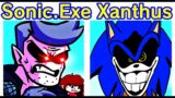 Friday Night Funkin' VS Sonic.EXE Undying Phoenix & All Secrets (Xanthus/Majin Sonic/Lord X/FNF Mod)