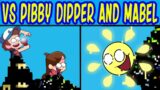 Friday Night Funkin' New Vs Pibby Dipper And Mabel | Glitched-Falls | Pibby x FNF Mod