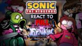 Sonic Characters React To FNF VS Glitched Legends V2 ( LEARN WITH PIBBY ) // GCRV FULL / PART 2